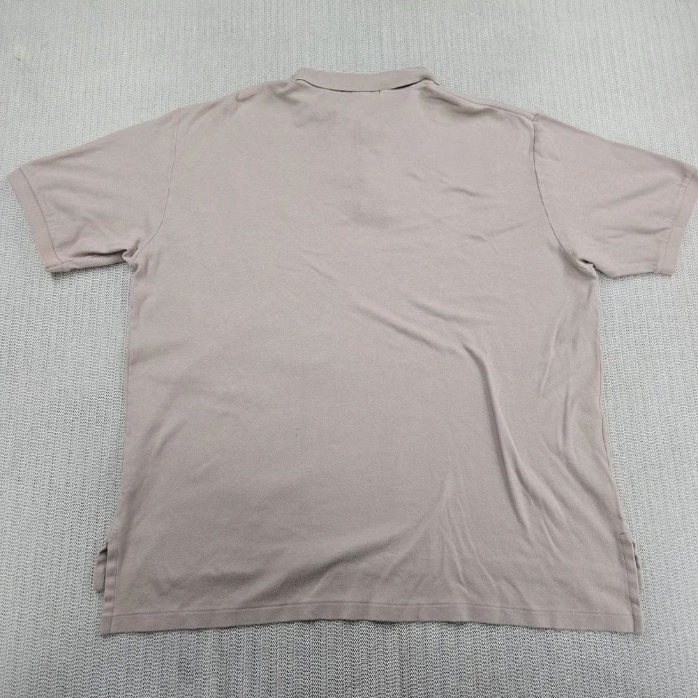 Polo Ralph Lauren Shirt Mens 2XLT Tall BVeige Short Sleeve Pony Preppy